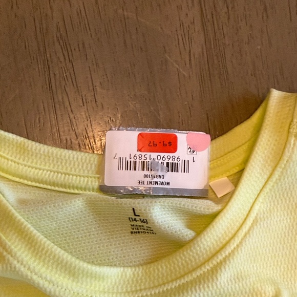 Custom Designed DSG Yellow Premier League Logo T-Shirt- NWT - Picture 4 of 5